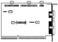 BOCA RESEARCH, INC. &nbsp; DELL 486DX/XX REV.3 I/O CARD